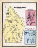 Mont Washington Town, Ashly Falls Town, Sheffield Town Plan, Berkshire County 1876
